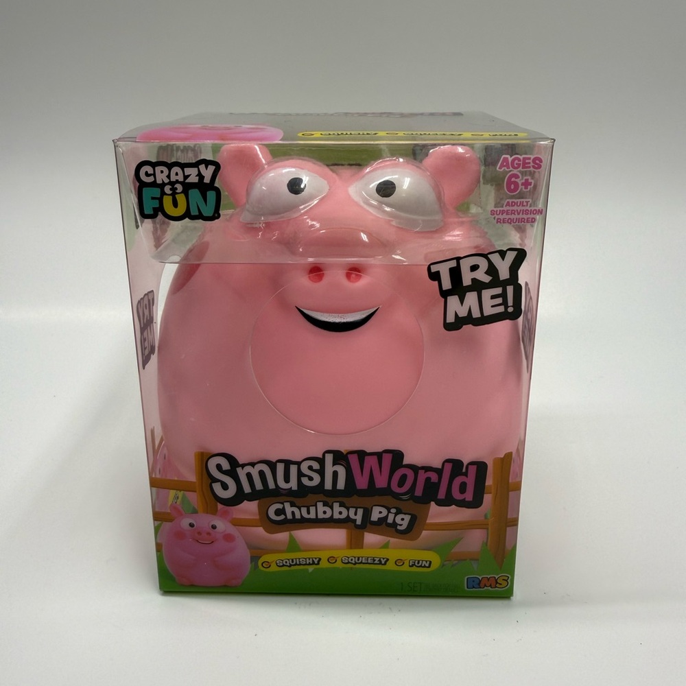 Viral smush world Chubby Pig squishy